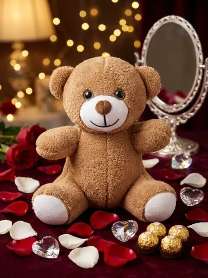 Sevimli Peluş Kahverengi Ayıcık