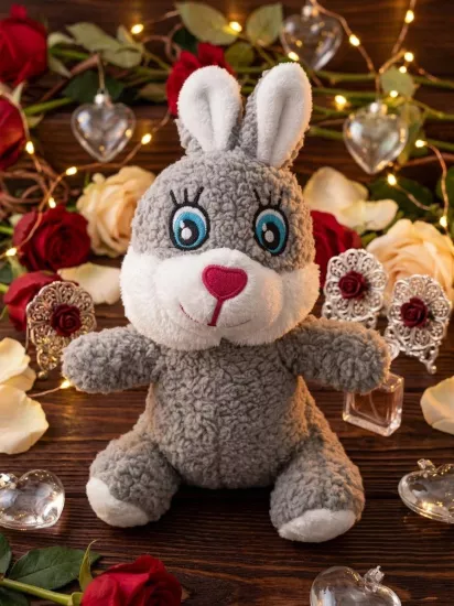 Sevimli Peluş Tavşan